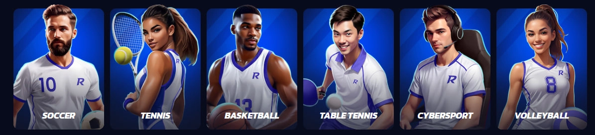 rapter casino sport